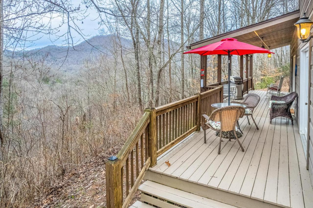 Tree Top Cabin Sylva Buitenkant foto