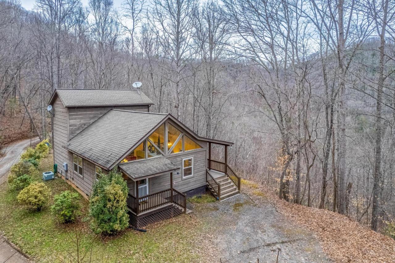 Tree Top Cabin Sylva Buitenkant foto