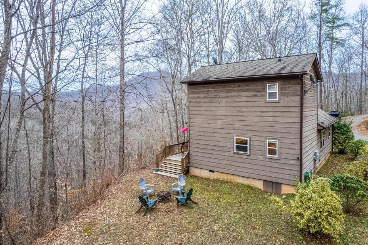 Tree Top Cabin Sylva Buitenkant foto